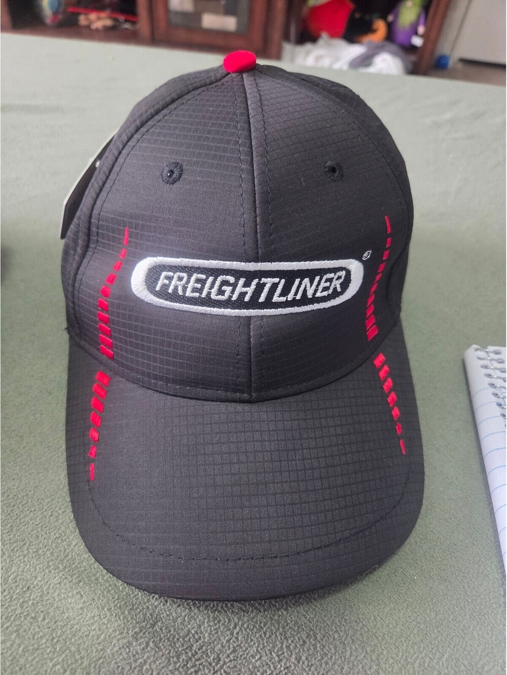 Freightliner Excel Truck Group Cap America Golf Black Red Adjustable Hat